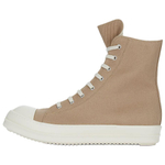 Rick Owens DRKSHDW High top Canvas Shoes Women"s Beige