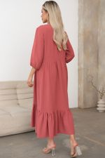 Платье Виолетта (коралл) Р11-1247 Nikol