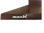 Кухонная вытяжка MACBI DMV DMV50 (BROWN) Коричневая 650 м/3 , купольная