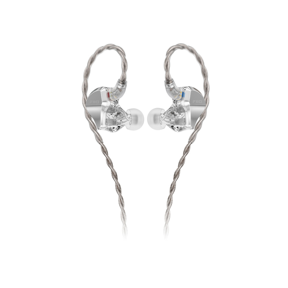 FiiO JH5 Серебристый [Silver] — проводные внутриканальные гибридные наушники