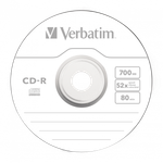 Оптический диск Verbatim CD-R 700MB 52X Extra Protection, Spindle, 10 шт
