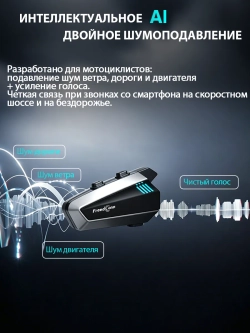 Мотогарнитура Freedconn Blade с интеркомом