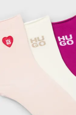 Носки женские (3 пары) HUGO 3P SH HEART