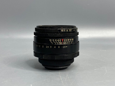 Helios-44 царапины на линзах