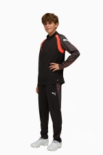 Кофта Puma individualFINAL 1/4 Zip Top Junior - черный