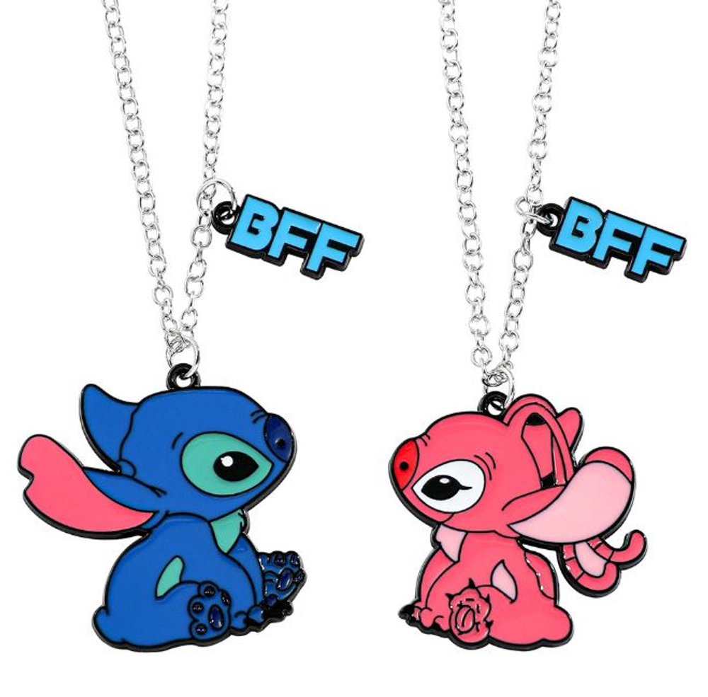 Парные подвески "BFF with Stitch"