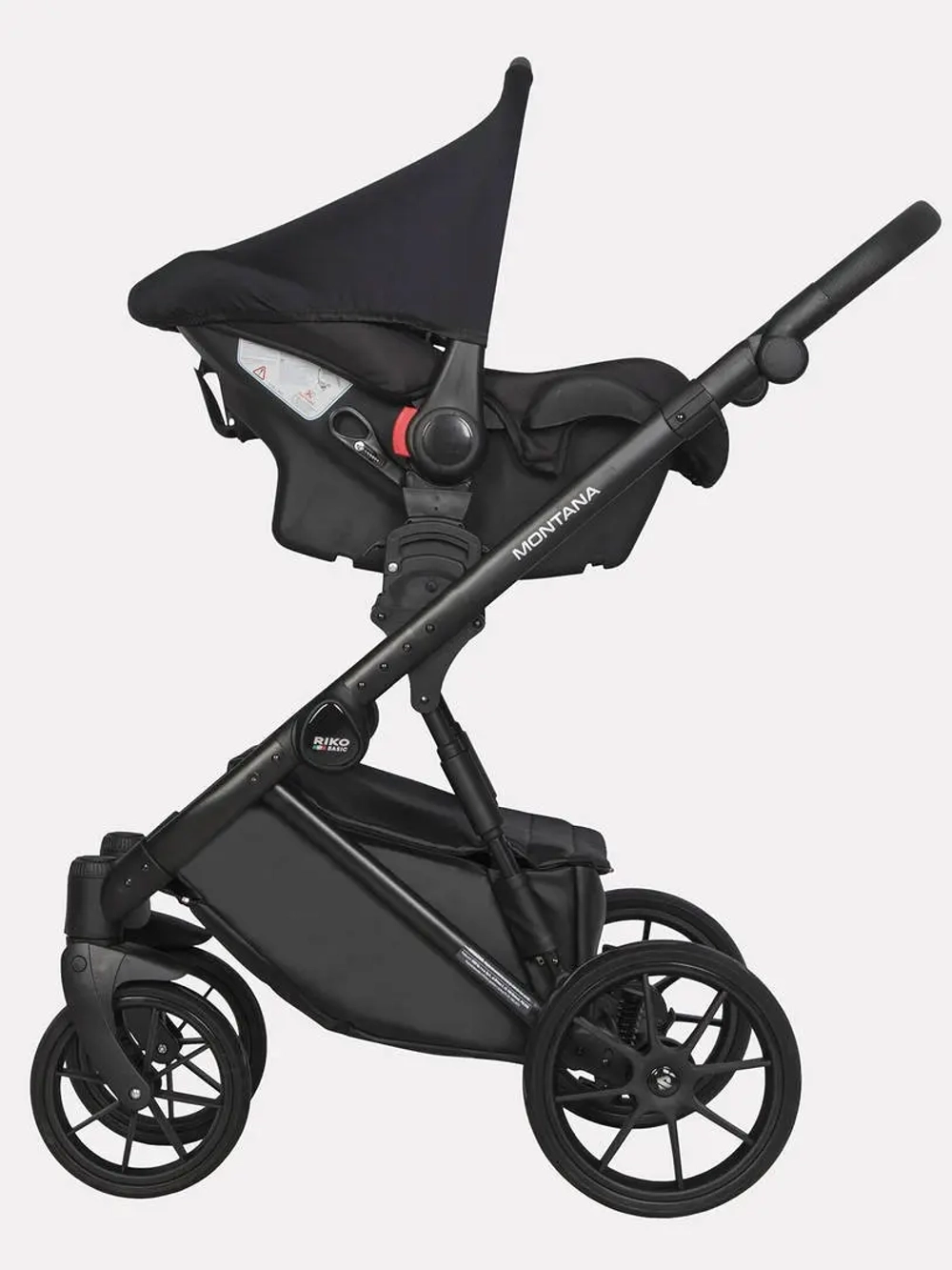 Коляска 3 в 1 Riko Basic Montana Ecco