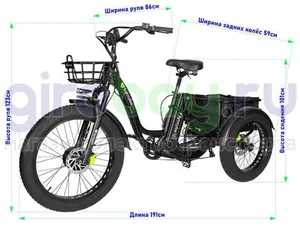 Электровелосипед Syccyba Trike 2.0 фото №2