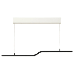 IKEA PILSKOTT (ИКЕА ПИЛСКОТТ) — Светодиодный подвесной светильник, умный черный, 97 см