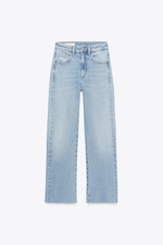 УКОРОЧЕННЫЕ ДЖИНСЫ-КЛЕШ TRF С ВЫСОКОЙ ПОСАДКОЙ — ZARA