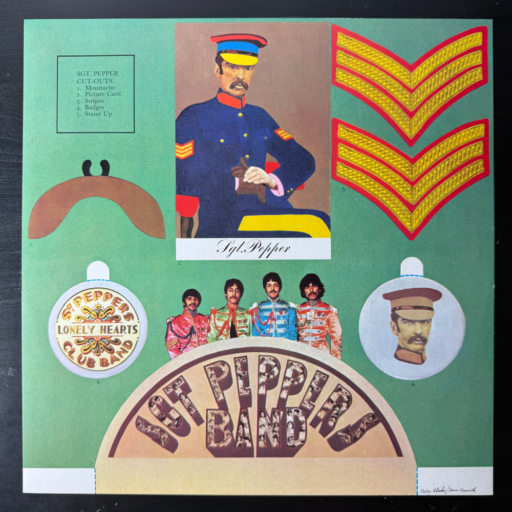 The Beatles ‎– Sgt. Pepper's Lonely Hearts Club Band (Германия 1981г.)