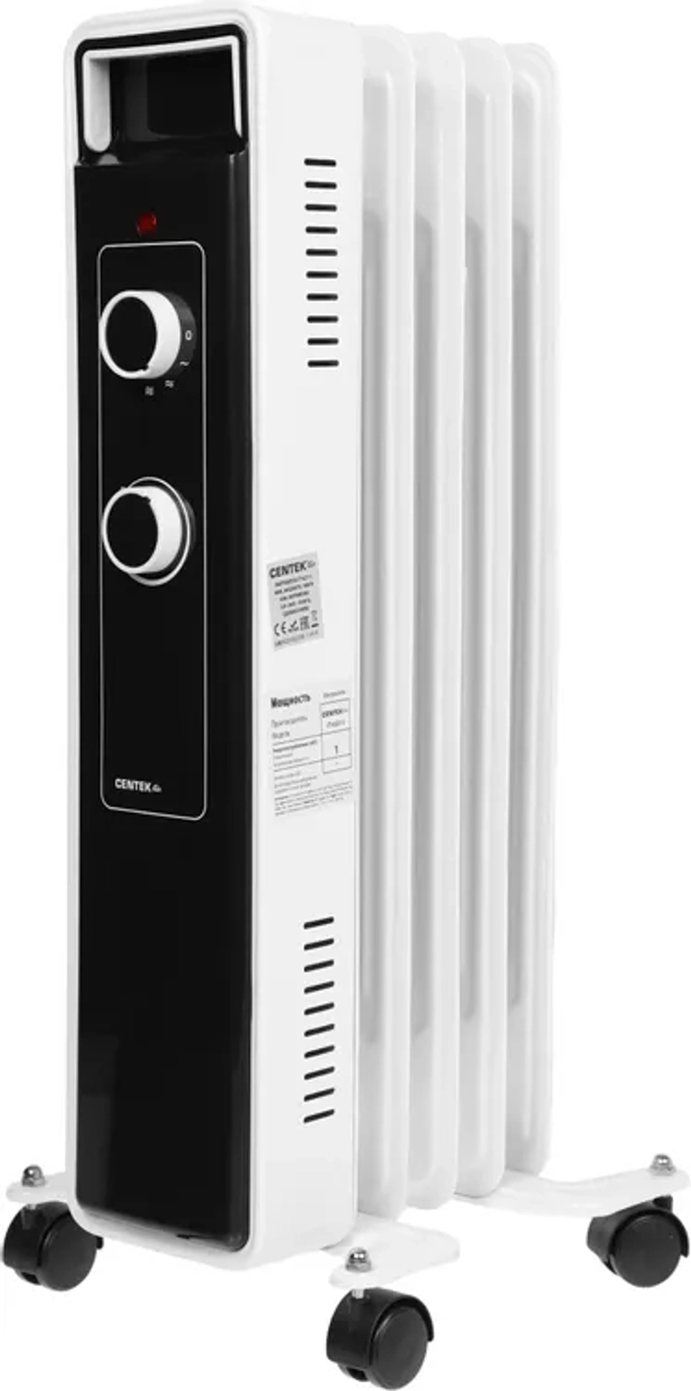 Масляный радиатор Centek CT-6221-5 Белый
