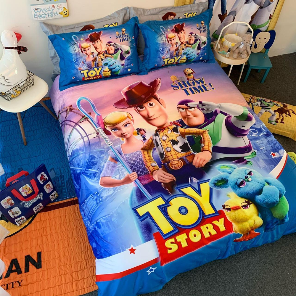 Постельное белье DISNEY 1.5 Полуторка Сатин История Игрушек
