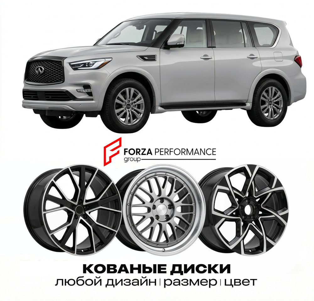 КОВАНЫЕ ДИСКИ для Infiniti QX80 II Z63 2023-2026 Инфинити