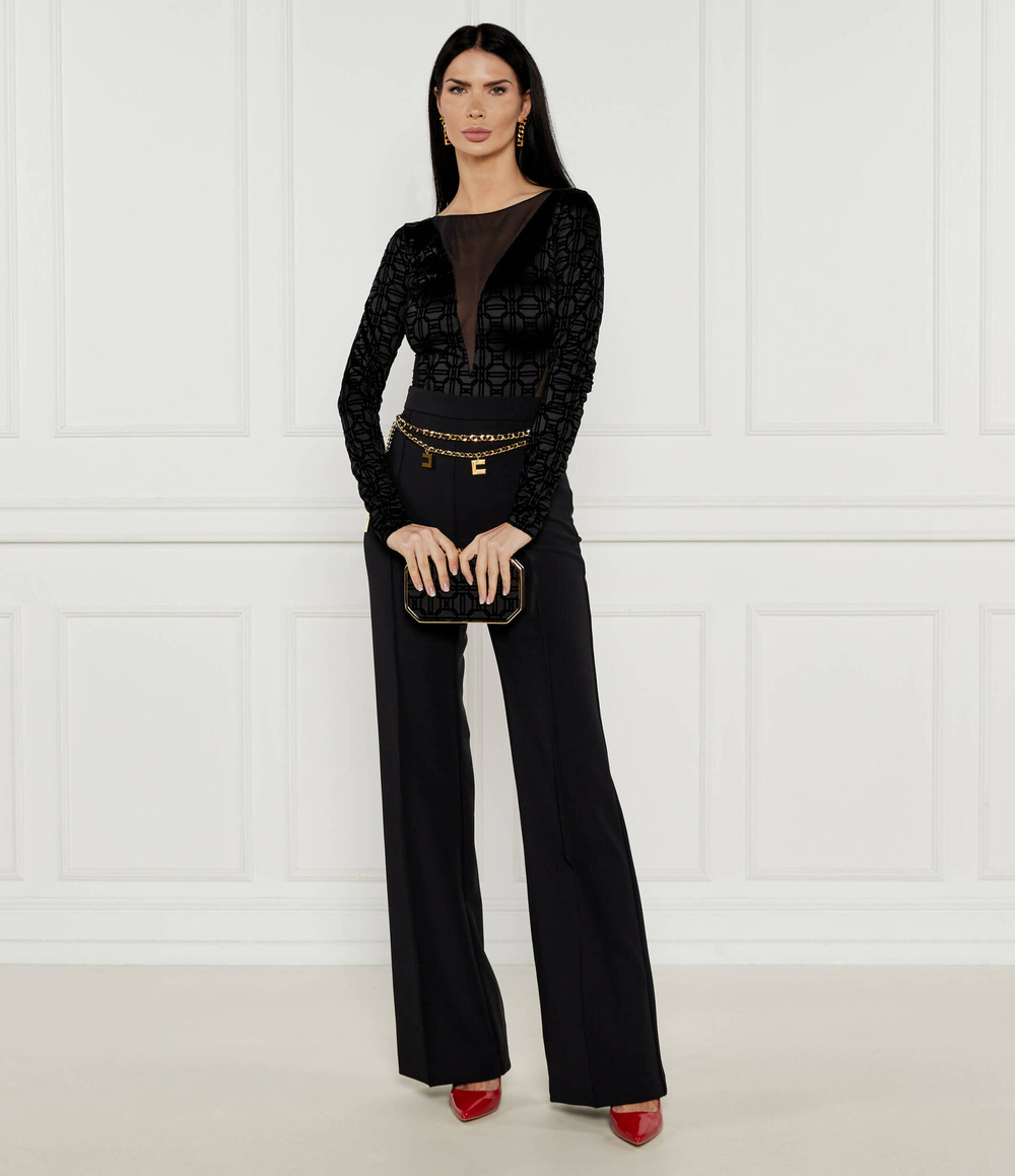 Боди Elisabetta Franchi - черный(BO01147E2)