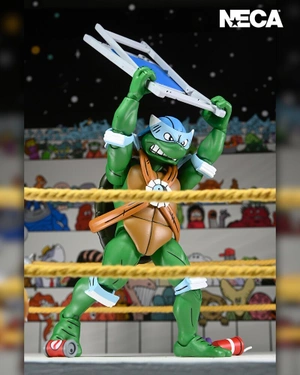 Фигурка NECA (Archie Comics) TMNT: Stump Wrestling Turtles (4-Pack)