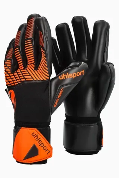 Вратарские перчатки Uhlsport Fangmaschine Super Resist+ HN - черный