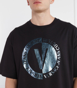 Футболка Versace Jeans Couture - черный(75GAHF05CJ03F)