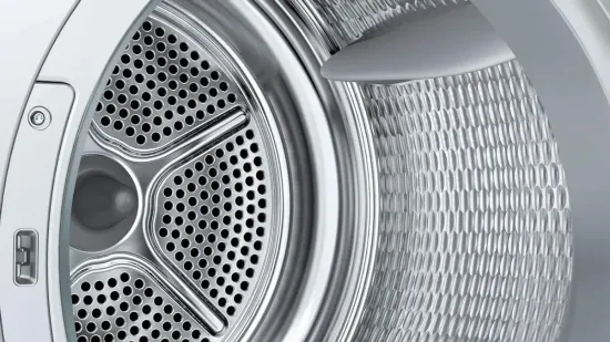 Сушильная машина Bosch Serie 8 WQB245A0BY белый, с английской панелью управления