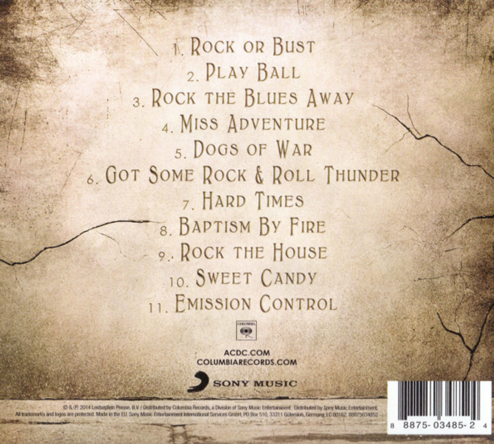 AC/DC / Rock Or Bust (CD)