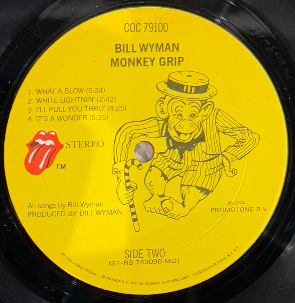 Виниловая пластинка Bill Wyman ‎– Monkey Grip LP