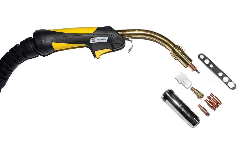 Горелка сварочная с газовым охлаждением HUGONG MIG/MAG HG24-250А-4м. / MIG Torch HG24-4m.