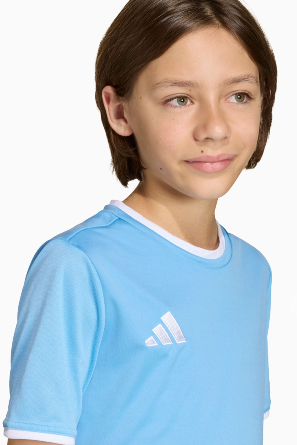 Футболка adidas Entrada 26 Junior - голубой