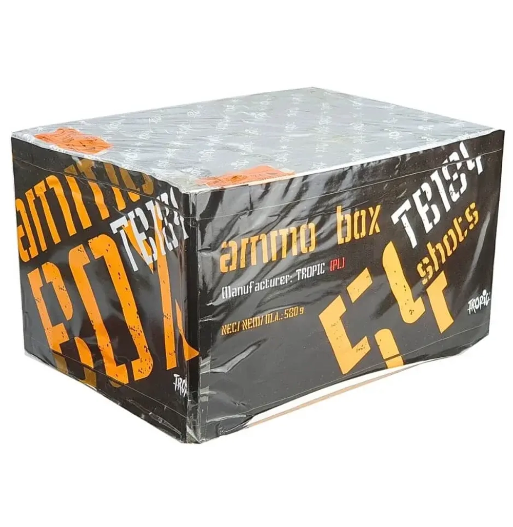 Батарея салютов Ammo box 54 (TB184) от Tropic, 54 залпа, 25 мм