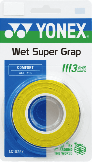 Овергрипы Yonex Super Grap (3 pack) - Yellow