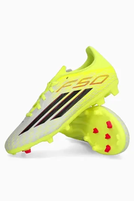 Бутсы adidas F50 League FG/MG Junior - желтый