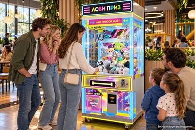 Призовой автомат кран-машина «Лови приз»
