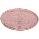 Тарелка керамическая «Pink Stone» 25*2,6см