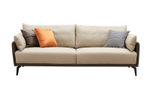 Диван ELEGANTE NAPPA SF015 (3-х местный)  бежевый 6615-коричневый