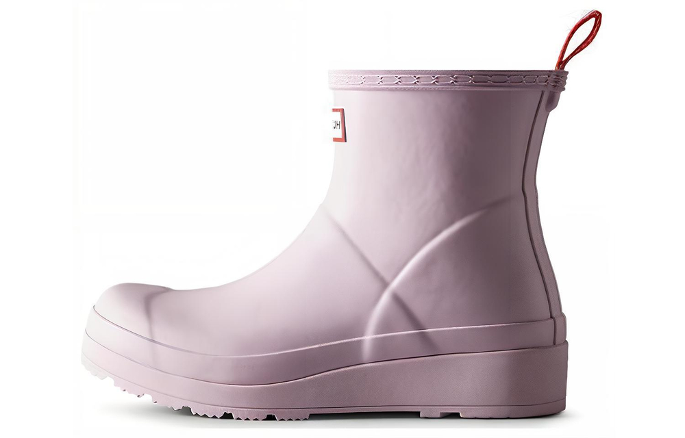 HUNTER Waterproof And Wear resistant Rain Boots Women"s Light Purple