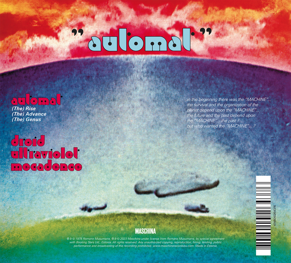 CD: Automat — "Automat" (1978/2026) [Limited Edition]