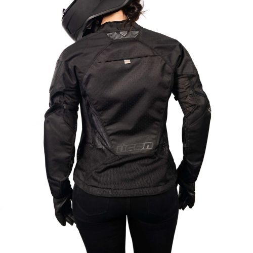 Купить Мотокуртка Текстильная Icon Mesh AF Jacket / Женская / Черный