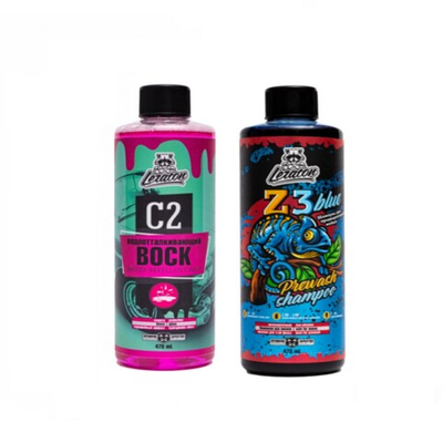 Набор для мойки с воском Z3 Blue+Воск C2
