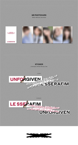 [Альбом] LE SSERAFIM - UNFORGIVEN (WEVERSE ALBUMS Ver.)