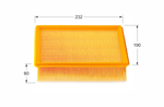 Воздушный фильтр LCQ0016A  LIVCAR AIR FILTER