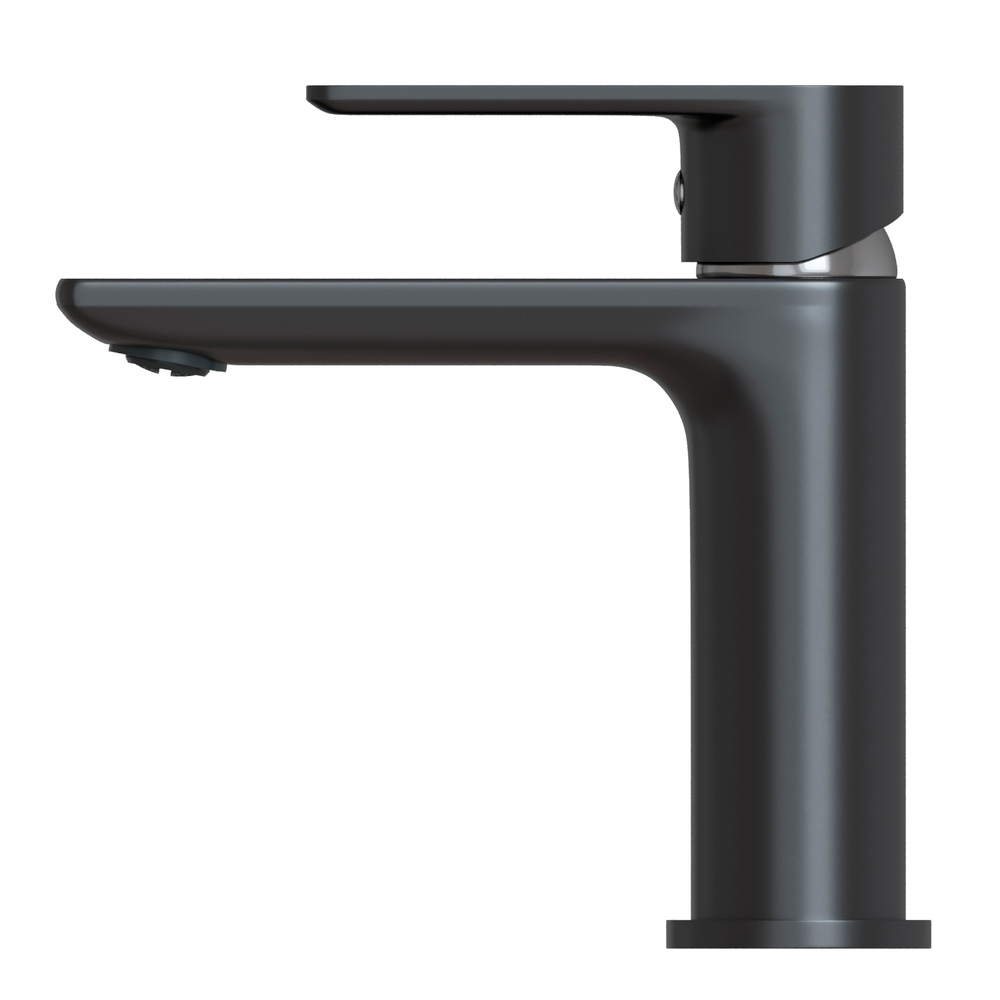 Смеситель для раковины 35k MIXLINE МЛ33-04Г(ML33-04GR) "Сити" ГРАФИТ