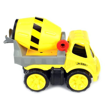 Пластмассовая игрушечная машина Toy Bibib "Большая Бетономешалка" (35*19*27 см), сетка