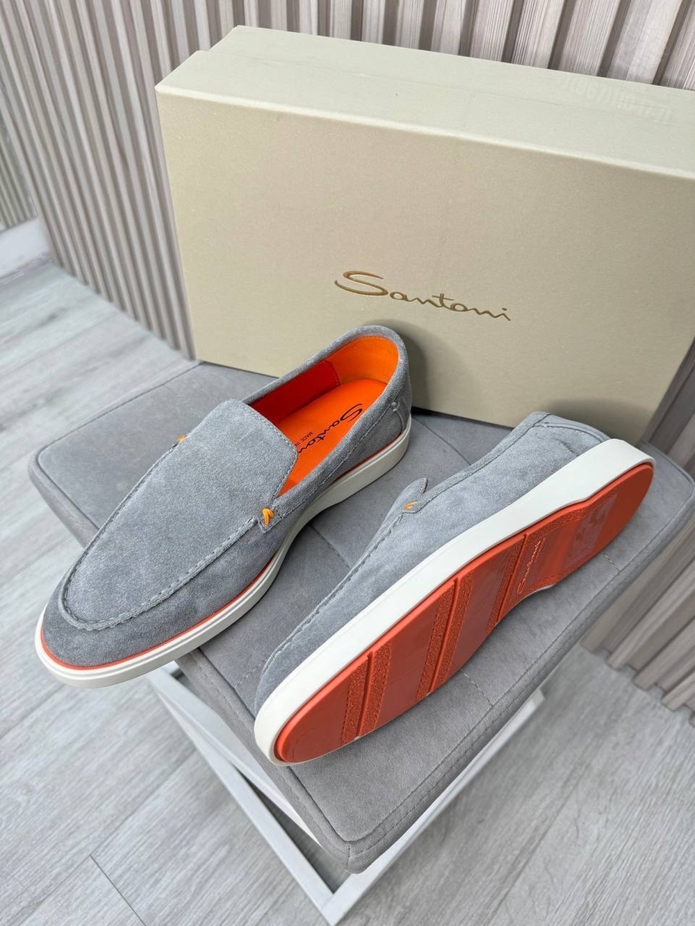 Лоферы Santoni