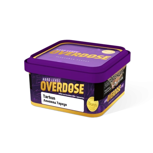 М. Табак для кальяна Overdose Лимонад тархун, 200 гр.