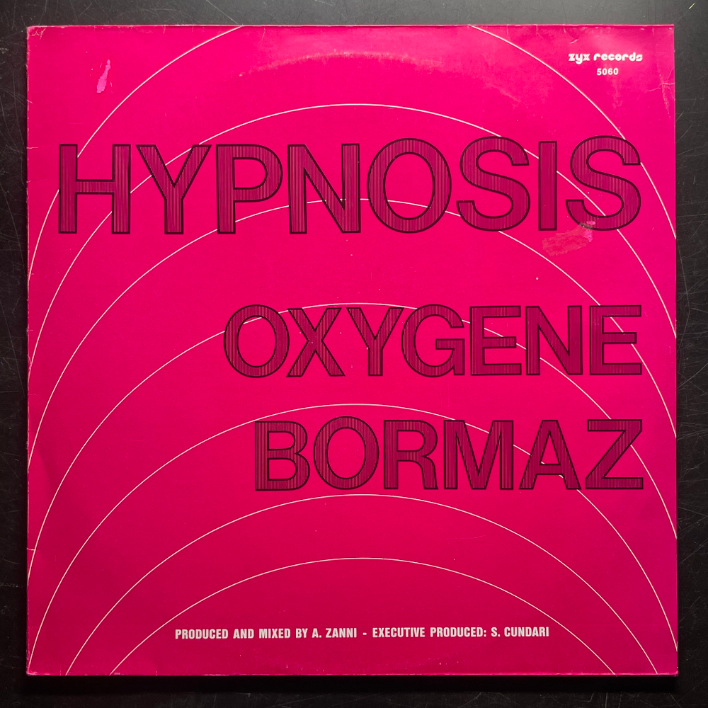 Hypnosis ‎– Oxygene / Bormaz (Германия 1983г.) 12", 45 RPM