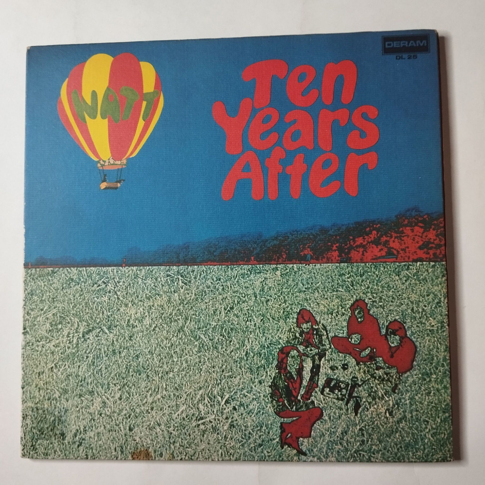 Винтажная виниловая пластинка LP Ten Years After Watt (Japan 1971) (No Obi) My Baby Left Me