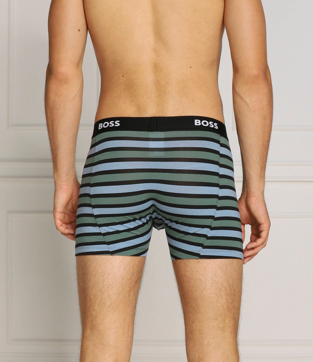 трусики-боксеры 2 шт. boxerbr 2p print BOSS BLACK - черный(50479085)
