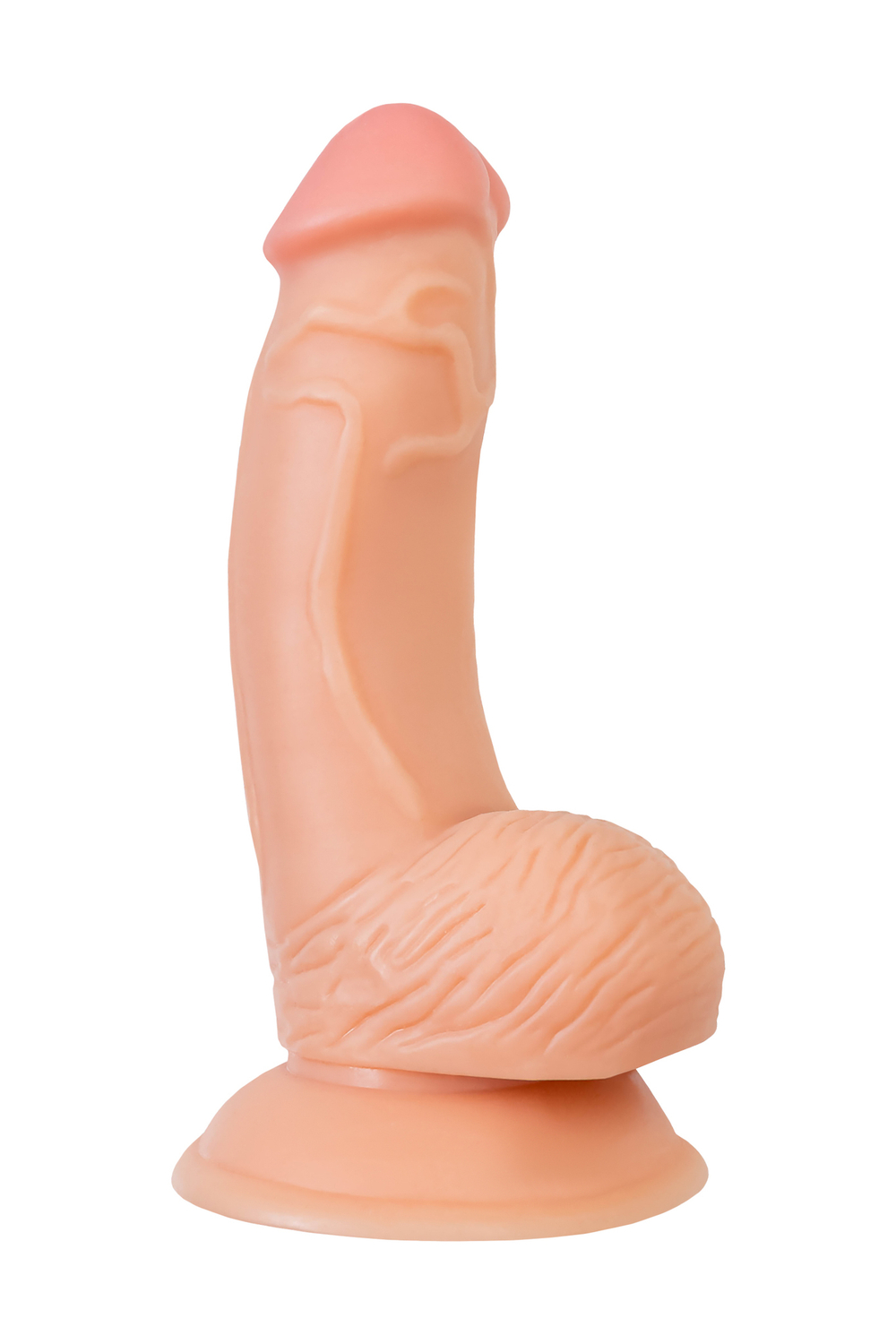 Реалистичный фаллоимитатор RealStick Nude Rolo телесный 17 см