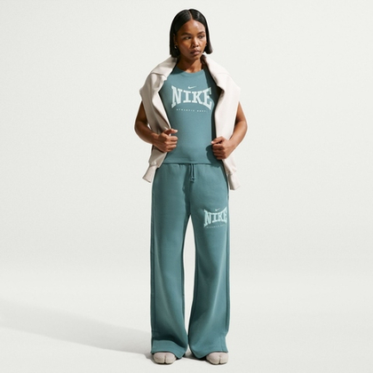 Футболка женская NIKE W NSW MOD CROP ATH LEAGUE TEE