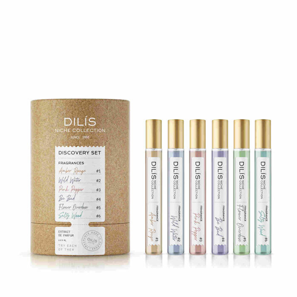 Парфюмированная вода Dilis Niche Collection 9 мл х 6 шт