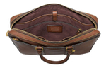 COACH Metropolitan Leather Handbag, Shoulder Bag, Crossbody Bag, Briefcase Large Men"s Brown